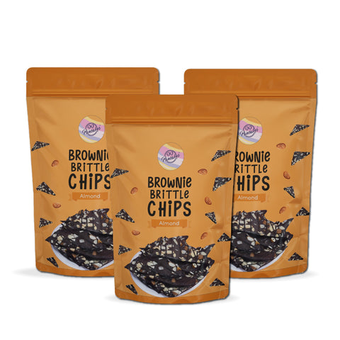 Brownie Brittle Chips- Almond