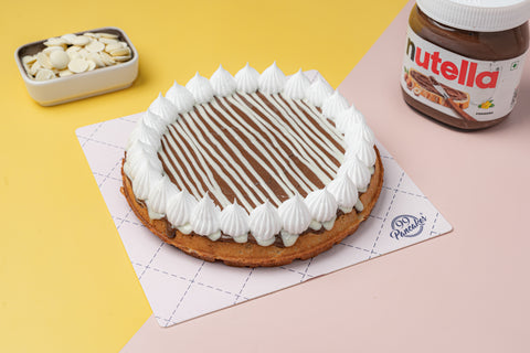 Love & Nutella Waffle Cake