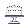 Wide variety of desserts and pancakes icon