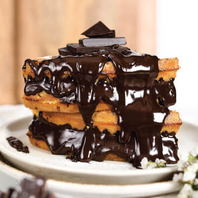 Chocolate Heaven Waffle by 99 Pancakes