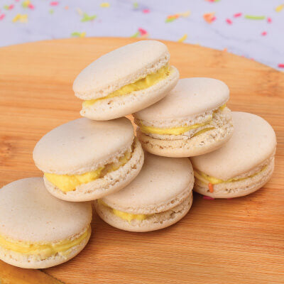 Vanilla Beans Macarons by 99 Pancakes