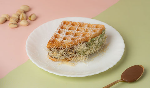 99 Pancakes Adds Middle Eastern Flair with Kunafa Pancakes & Waffles.