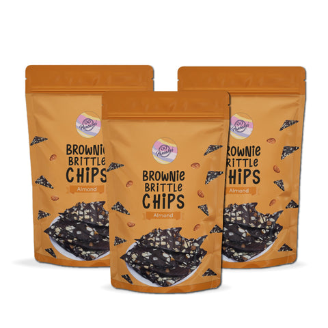 Brownie Brittle Chips- Almond