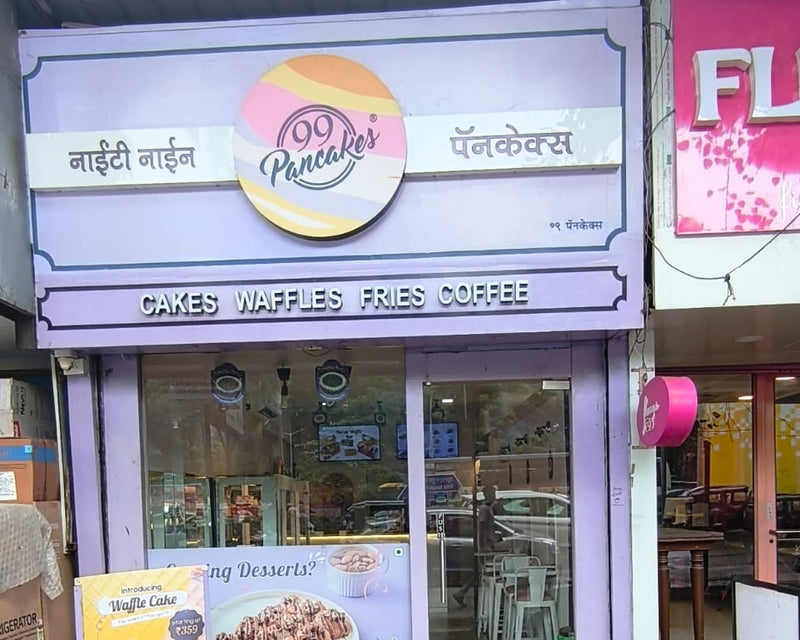 99 Pancakes store in Chembur