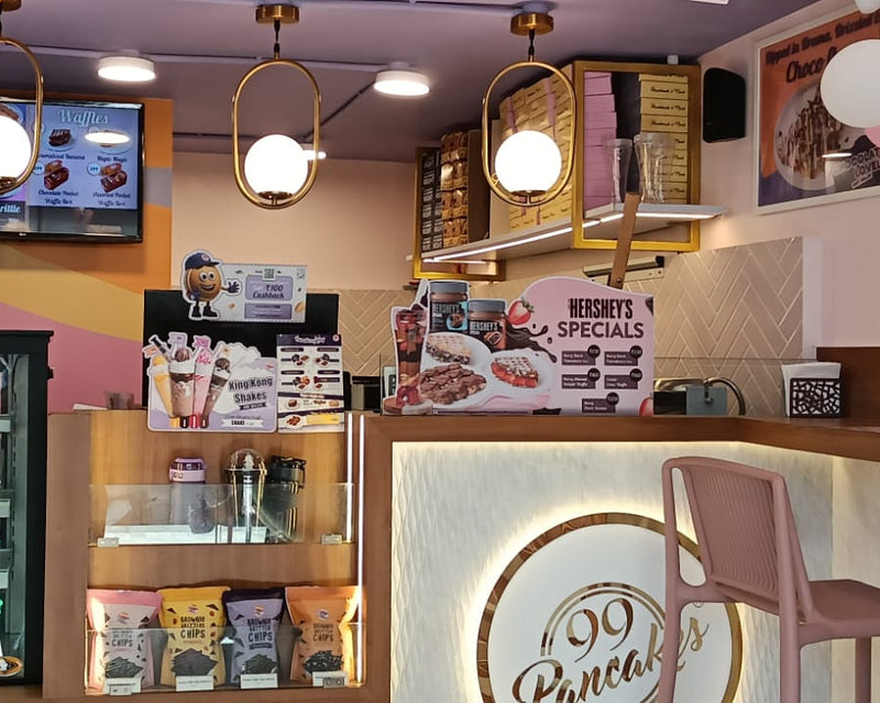 99 Pancakes store in D.N.Nagar Andheri