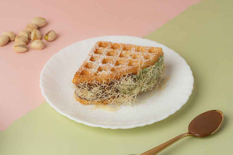Kunafa Waffle