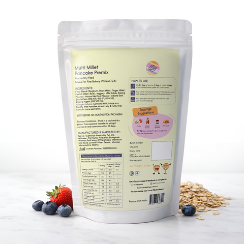 Multi Millet Pancake Premix (200 g) (Copy)