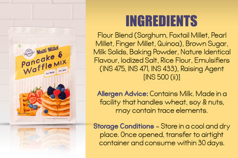 Multi Millets Pancake & Waffle Mix