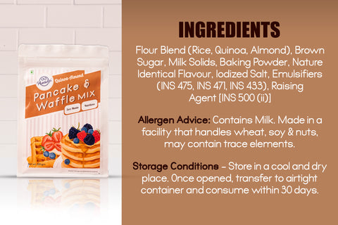 Quinoa-Almond Pancake & Waffle Mix