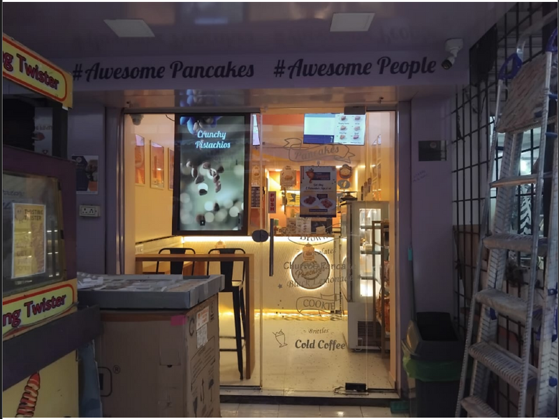 99 Pancakes store in Virar