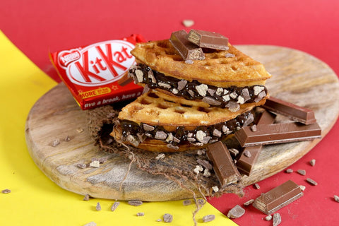 Kitkat Waffle by 99 Pancakes