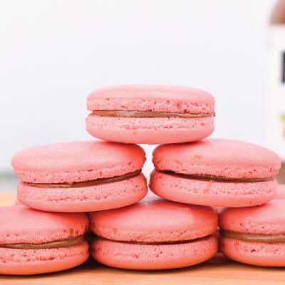 Nutella Macarons by 99 Pancakes