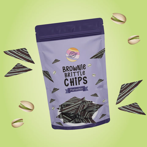 Brownie Brittle Chips - Pista by 99 Pancakes